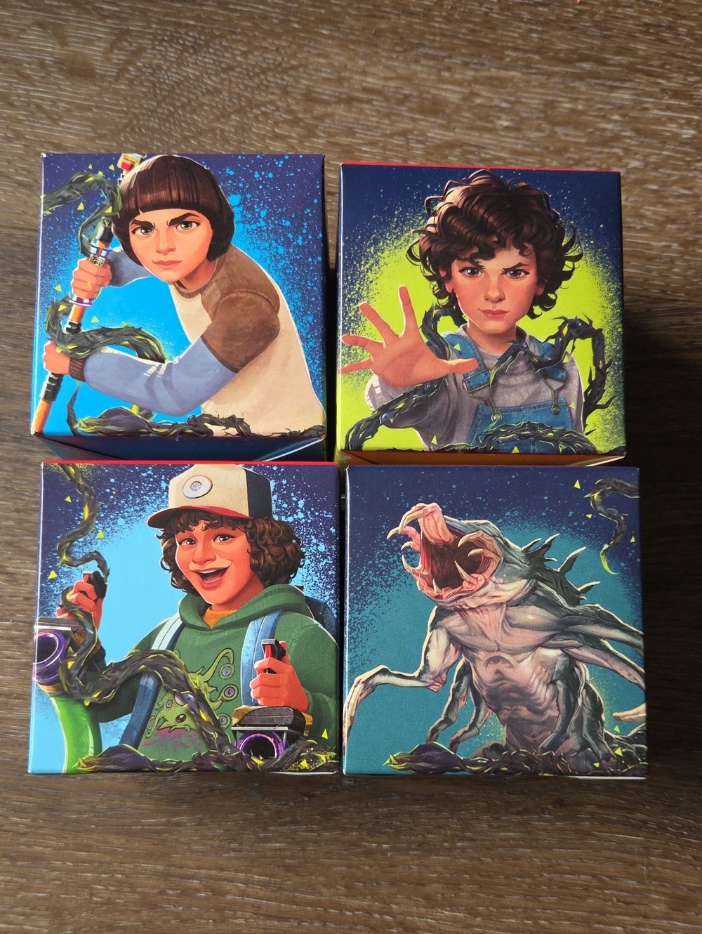 McDonald's Stranger Things Tales From '85 Toy Lot - Eleven, Dustin, Will, Monste
